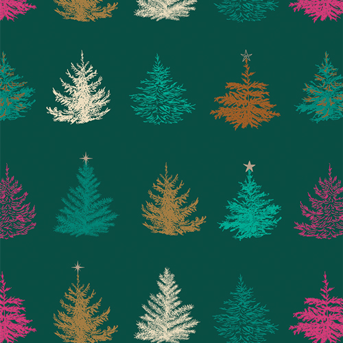 Christmastime Glow Metallic from Christmas In The City by AGF Studio in Cotton for AGF
