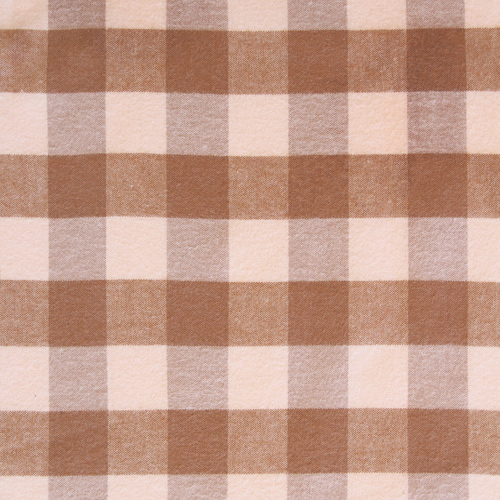 Buffalo Plaid Mini Mocha Flannel From Highlands Flannel By Agf Studio (Avail Jan)