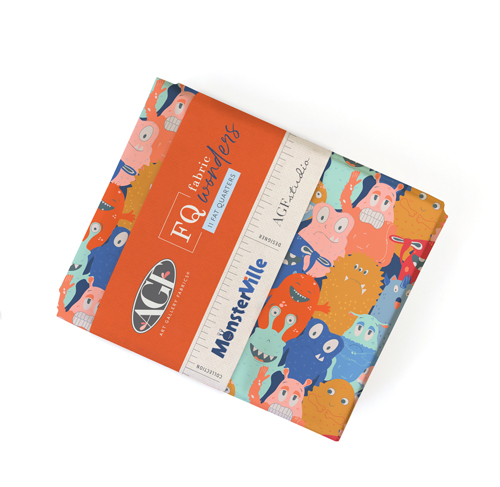 Fabric Wonders 11 Fat Qtrs from MonsterVille by AGF Studio for AGF (Avail Apr)