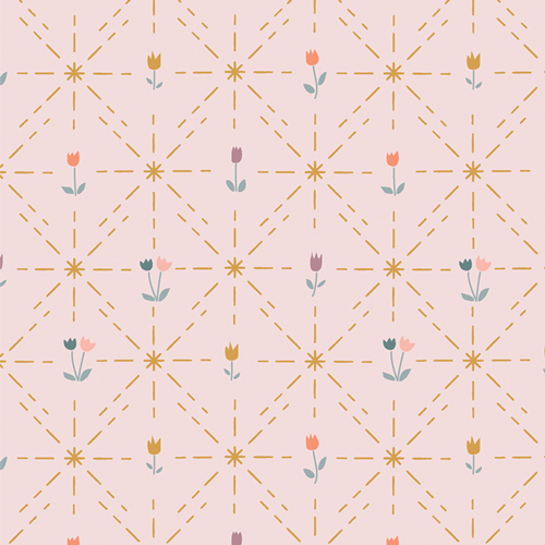 Twinkle Trellis from GeoBloom by Christina Lee for AGF Sewcial Bee Collective for AGF (Avail Oct)