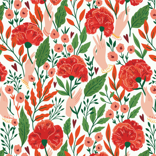Tenderness From About Love By Maria Galybina For Cloud9 Fabrics
