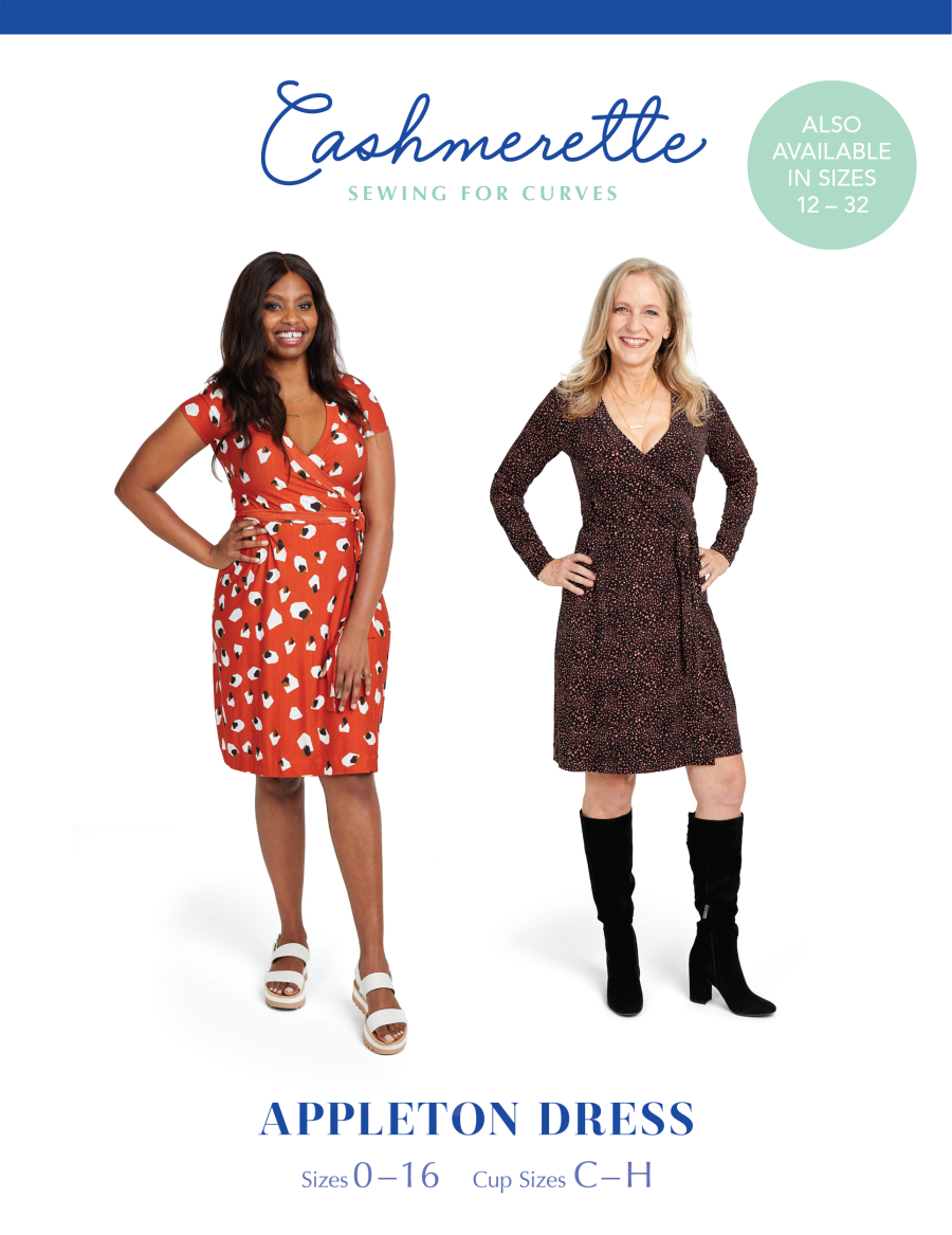 Appleton Dress 0-16 Size Pattern By Cashmerette