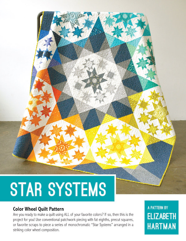 Star Systems Quilt Pattern by Elizabeth Hartman