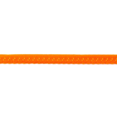 Orange Foldover Scalloped Edge Elastic - 12mm X 25m