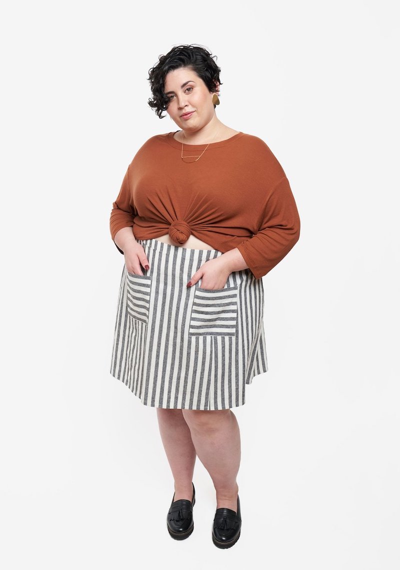 Reed Skirt Pattern Size 14-30 by Grainline Studio