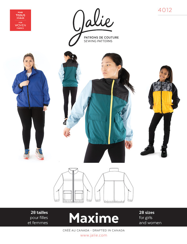 Maxime Three Season Jacket Pattern by Jalie