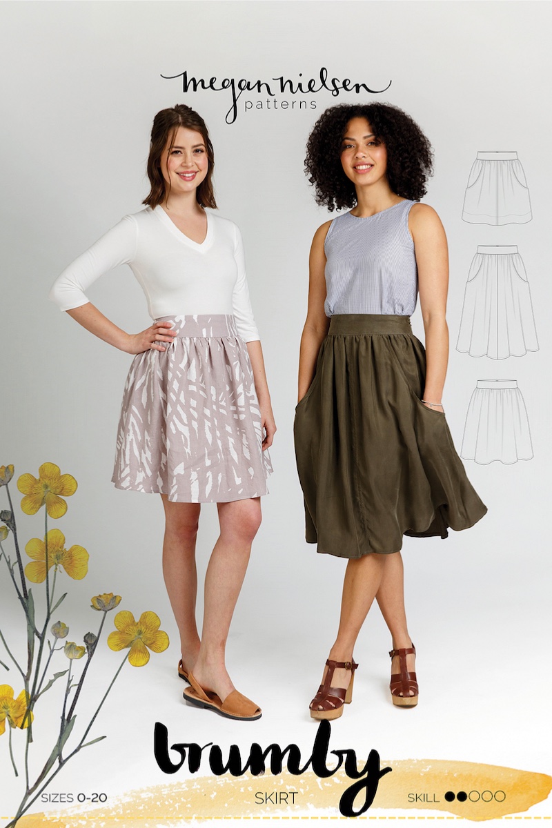 Brumby Skirt Pattern By Megan Nielsen