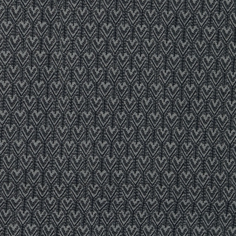 Grey Jacquard Bengaline from Mocuba by Modelo Fabrics