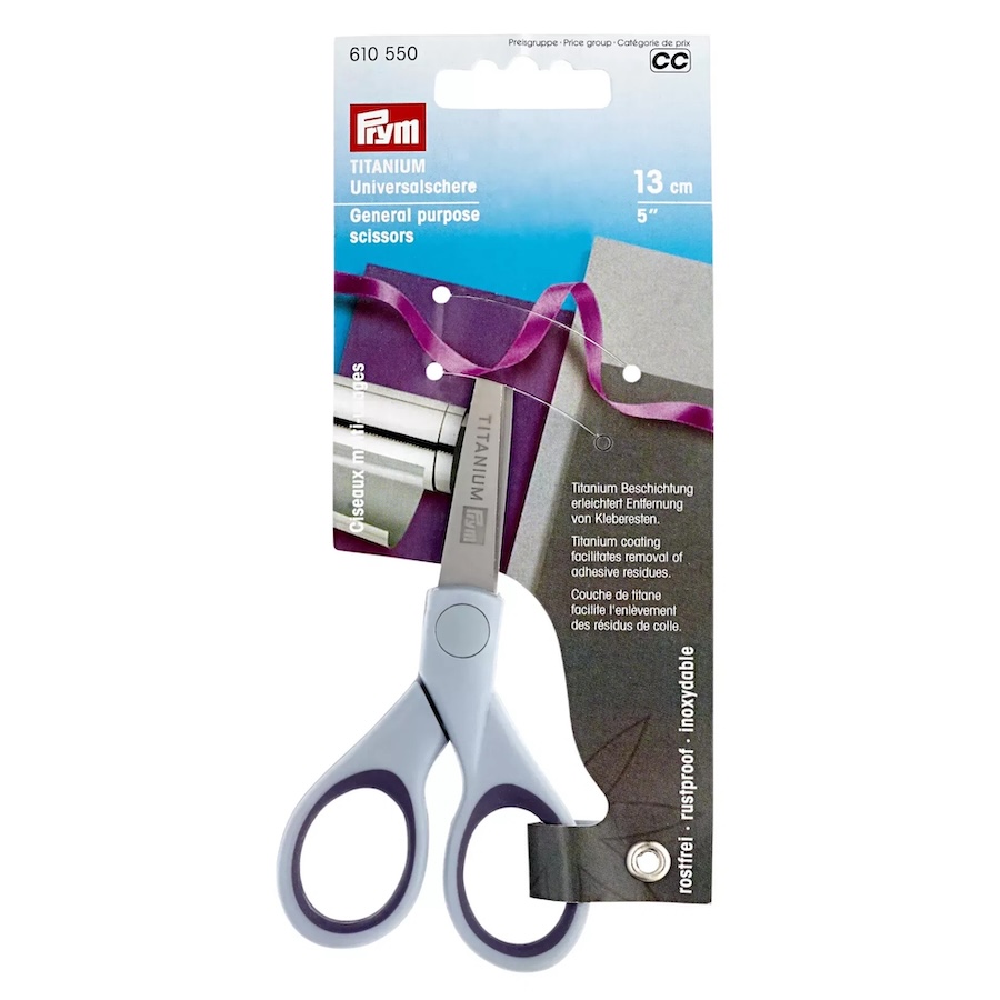 Titanium General Purpose Scissors 5in (13 Cm)