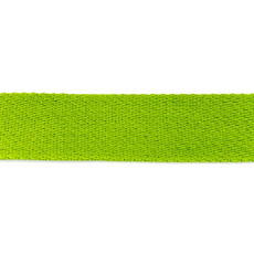 Lime Cotton Webbing - 40mm X 50m