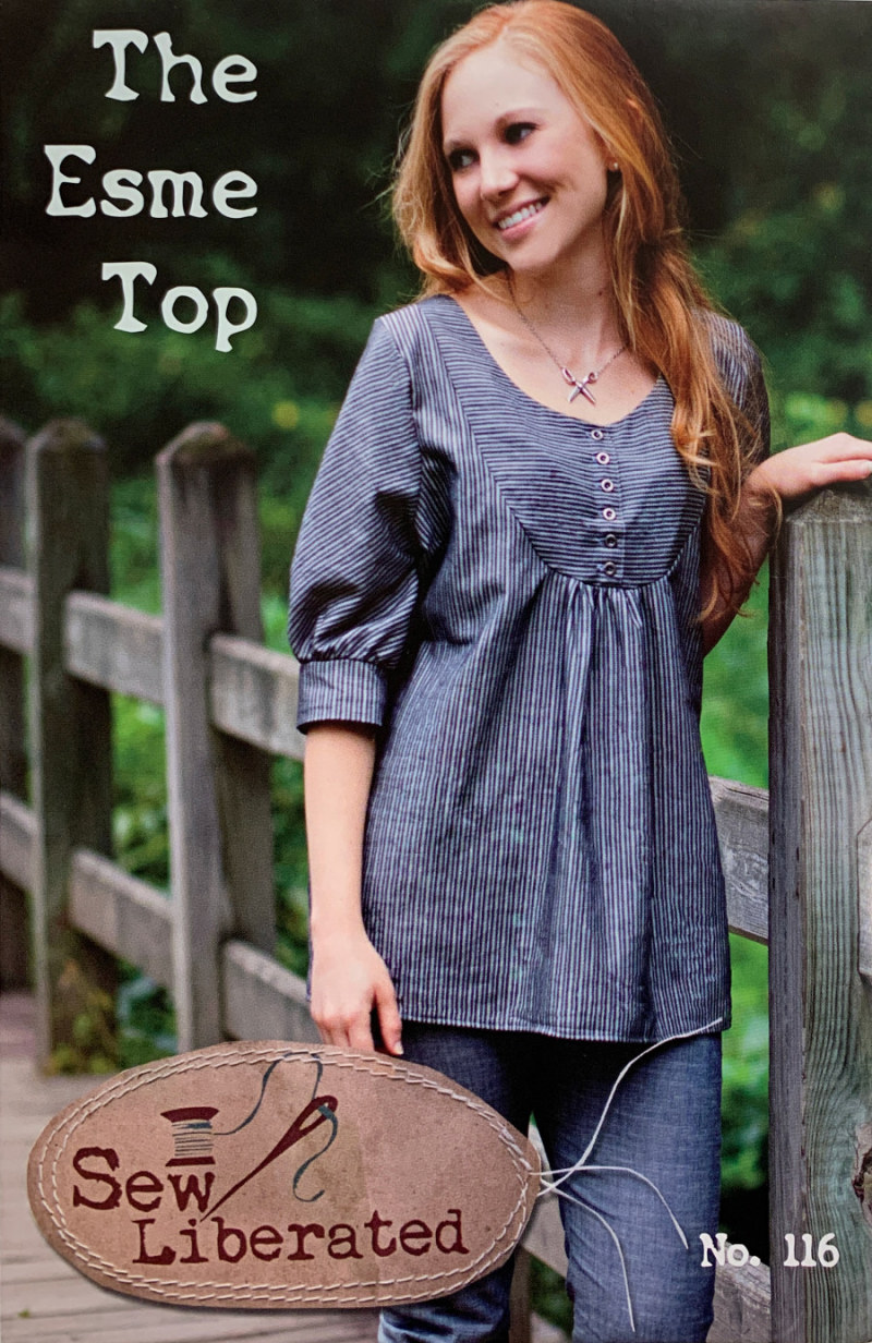 Esme Top Pattern By Sew Liberated