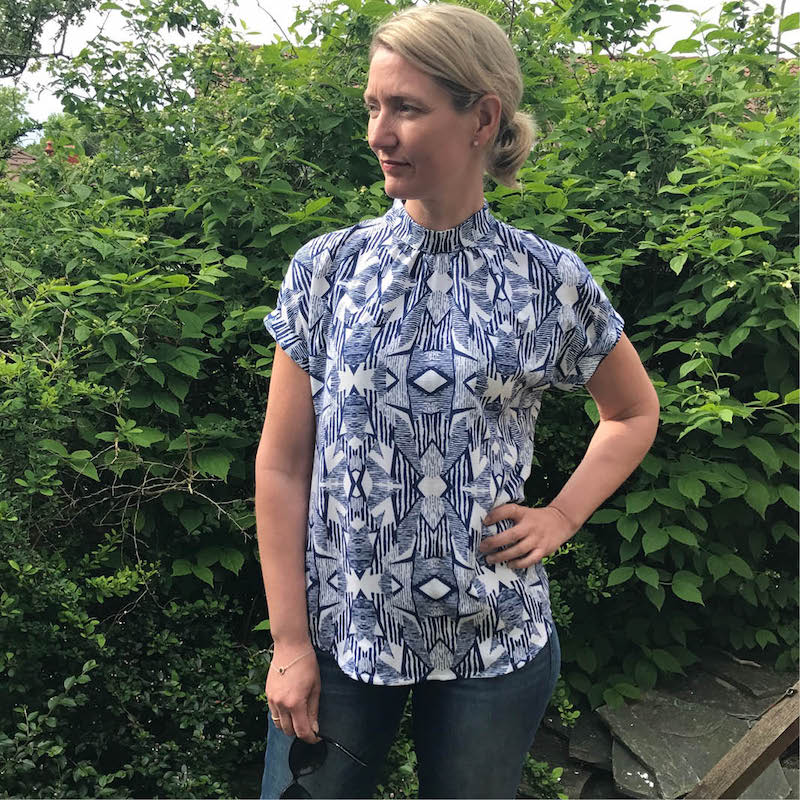 Summer Tulip Top Blouse Pattern By Wardrobe By Me