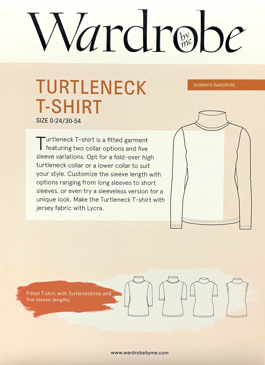 Trudy Turtleneck Sweater Pattern By Wardrobe By Me &#8987;