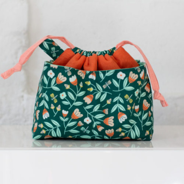 Drawstring Bag made using Dragonfly from the range 