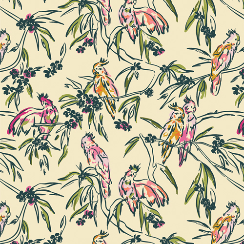 Parakeet Paradise from The Cur8tor Bohemia by AGF Studio for AGF (Avail Aug)