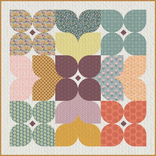 Wild Abundance Printed Quilt Pattern by Brooke Shankland for AGF (Avail Oct)