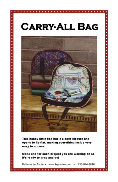 Carry-All Bag Pattern From ByAnnie (PBA130)