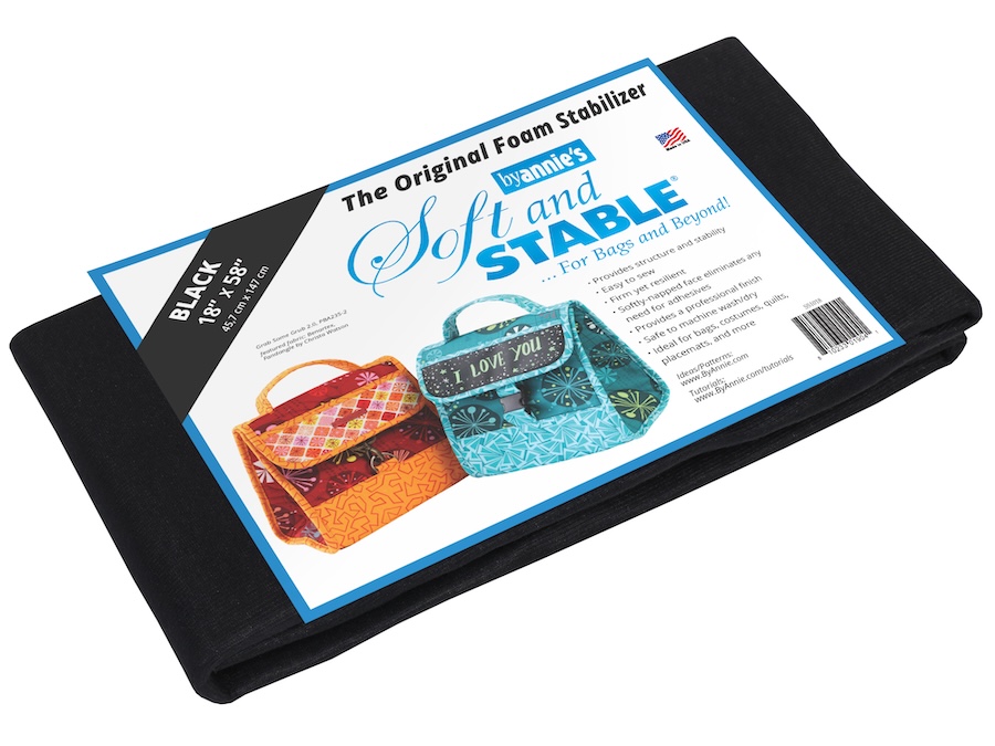 Soft And Stable Foam Stabiliser 18in (46cm) X 58in (147cm) Black (SS1018)