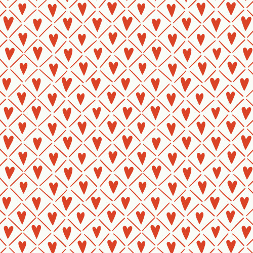 Hearts From About Love By Maria Galybina For Cloud9 Fabrics