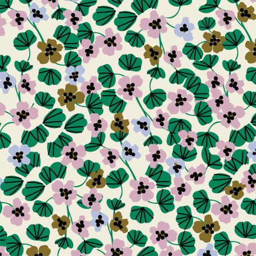 Nasturtium from Hidden Thicket by Leah Duncan For Cloud9 Fabrics