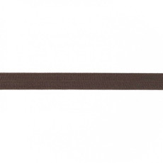 Chocolate Foldover Elastic - 16mm X 25m