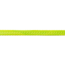 Lime Foldover Scalloped Edge Elastic - 12mm X 25m