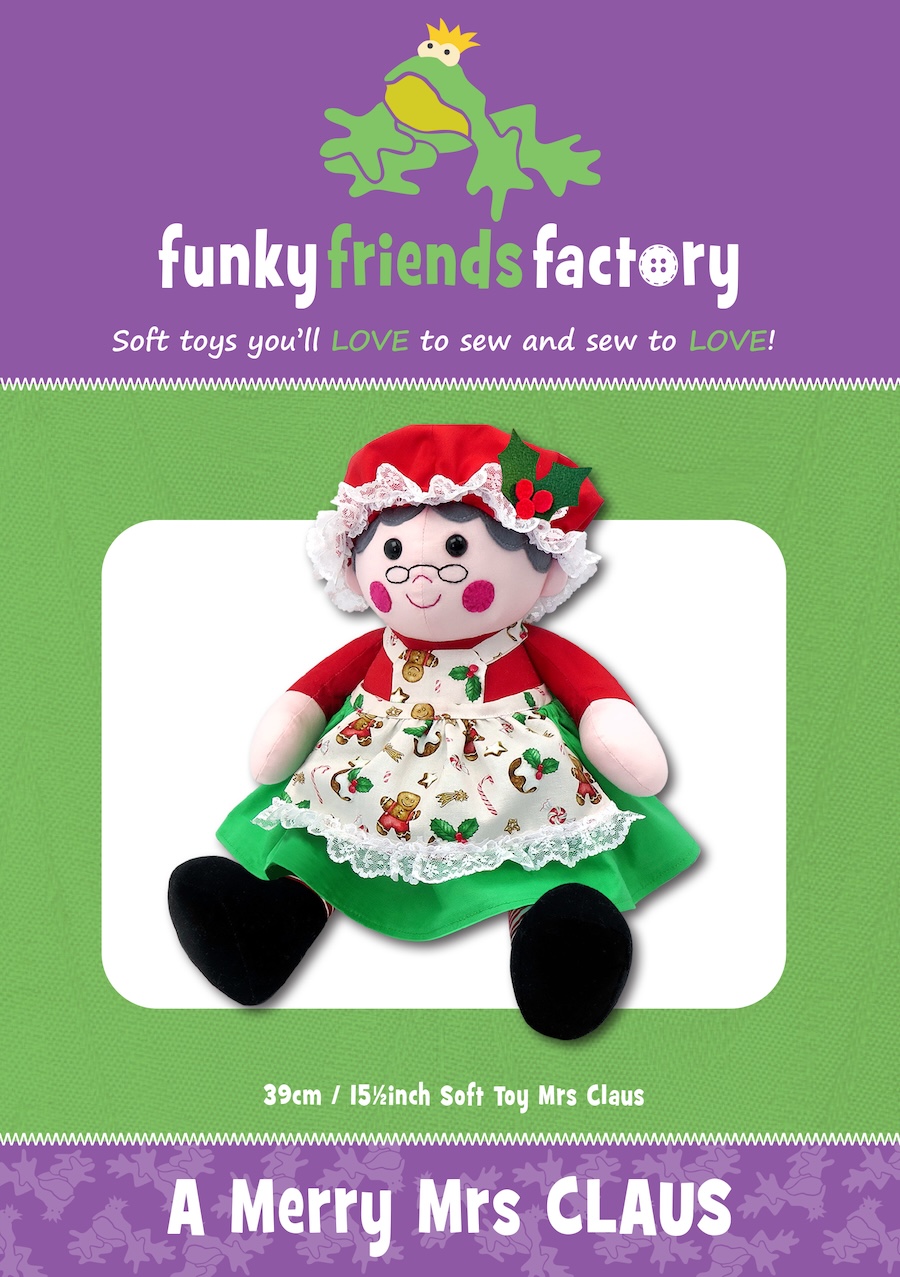 A Merry Mrs Claus Pattern By Funky Friends Factory