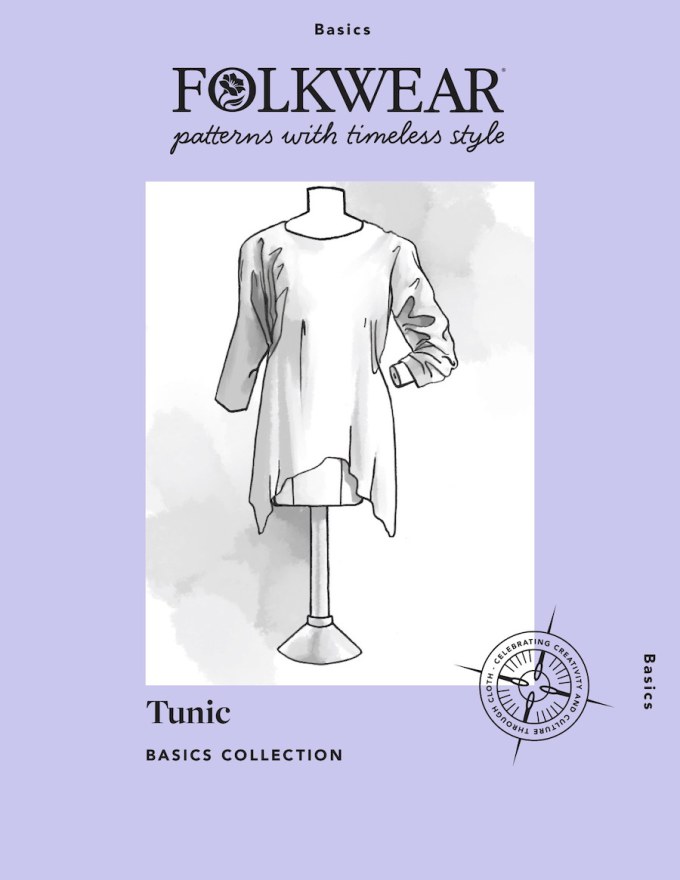 Tunic From Basics Range by Folkwear Patterns