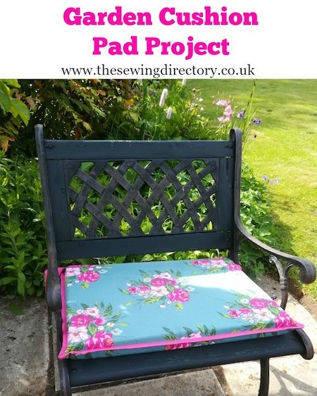 The Sewing Directory - Garden Cushion Pad Project