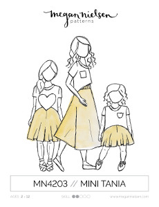 Mini Tania Culottes Pattern By Megan Nielsen