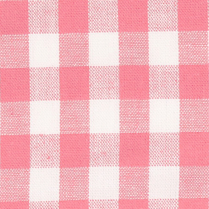 Pink / White Yarn Dyed Large Gingham Check from Kobenz by Modelo Fabrics