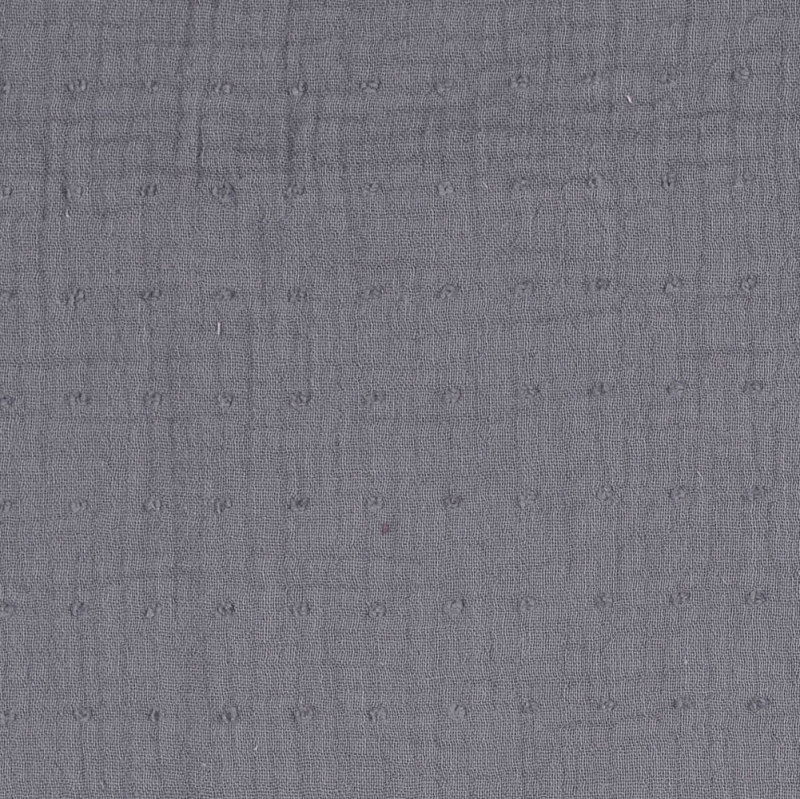 Denim Blue Dobby Double Gauze from Milsato by Modelo Fabrics