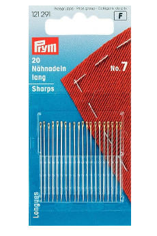 Prym Hand Sewing Needles Sharps 7 With 20pcs