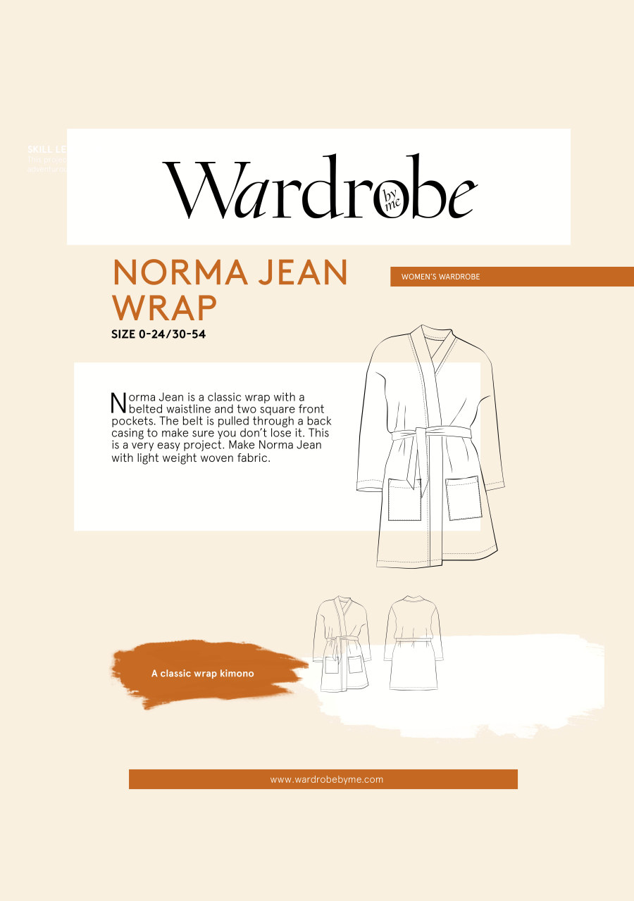 Norma Jean Kimono Pattern By Wardrobe By Me