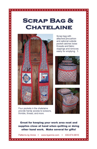Scrap Bag and Chatelaine Pattern From ByAnnie (PBA123)