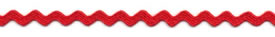 Red - Ric Rac - Mini 6mm Wide 33m Reel