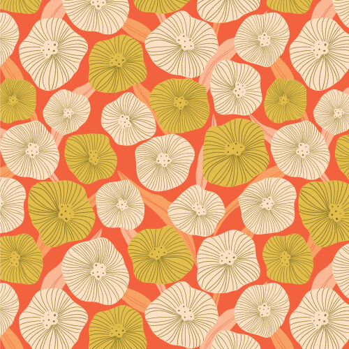 Blooms Red From Poppy Fields By MK Surface For Cloud9 Fabrics