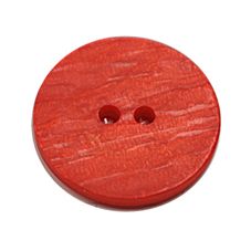 Acrylic Button 2 Hole Textured Without Gloss 18mm Orange