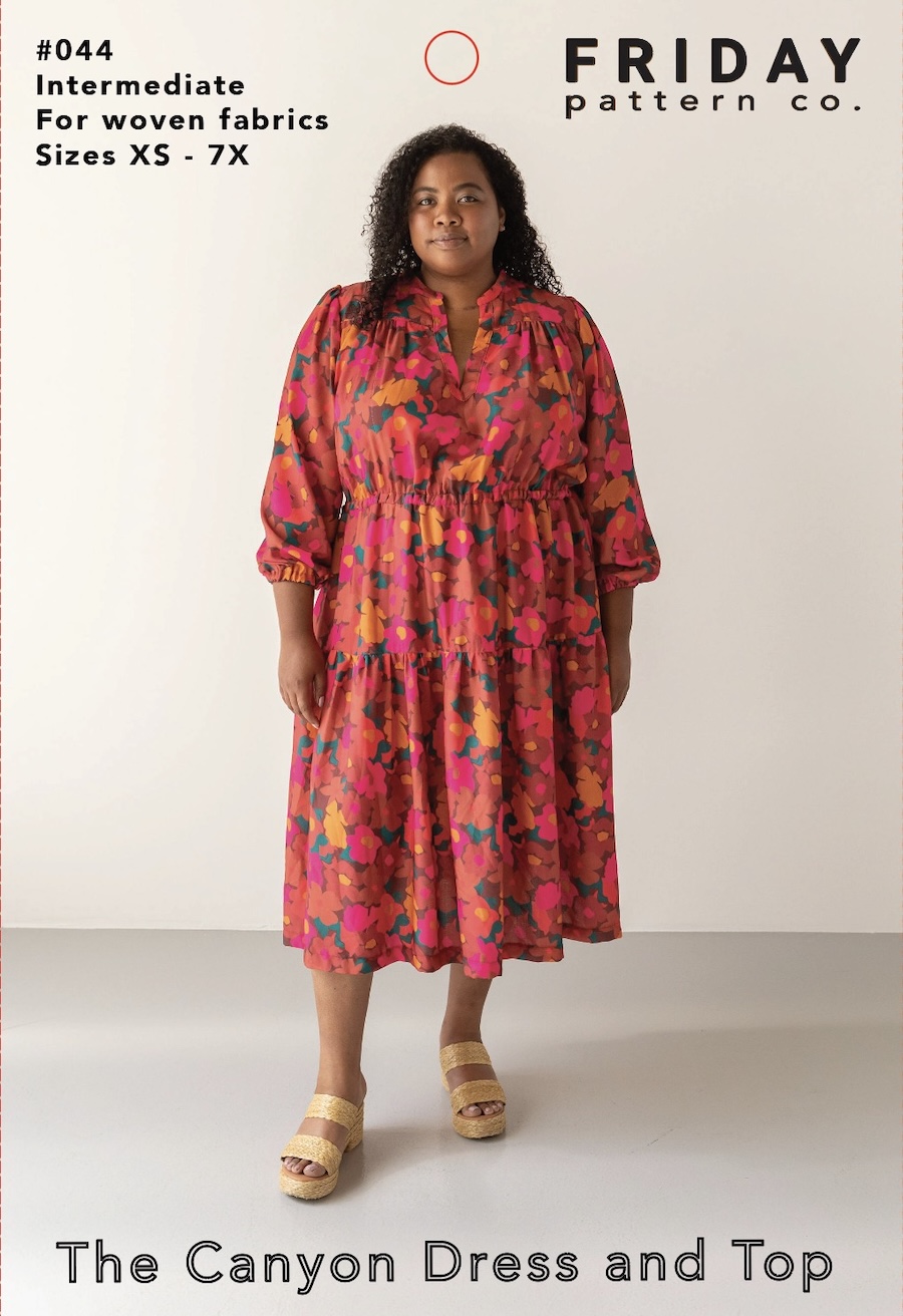 Canyon Dress & Top By Friday Pattern Company