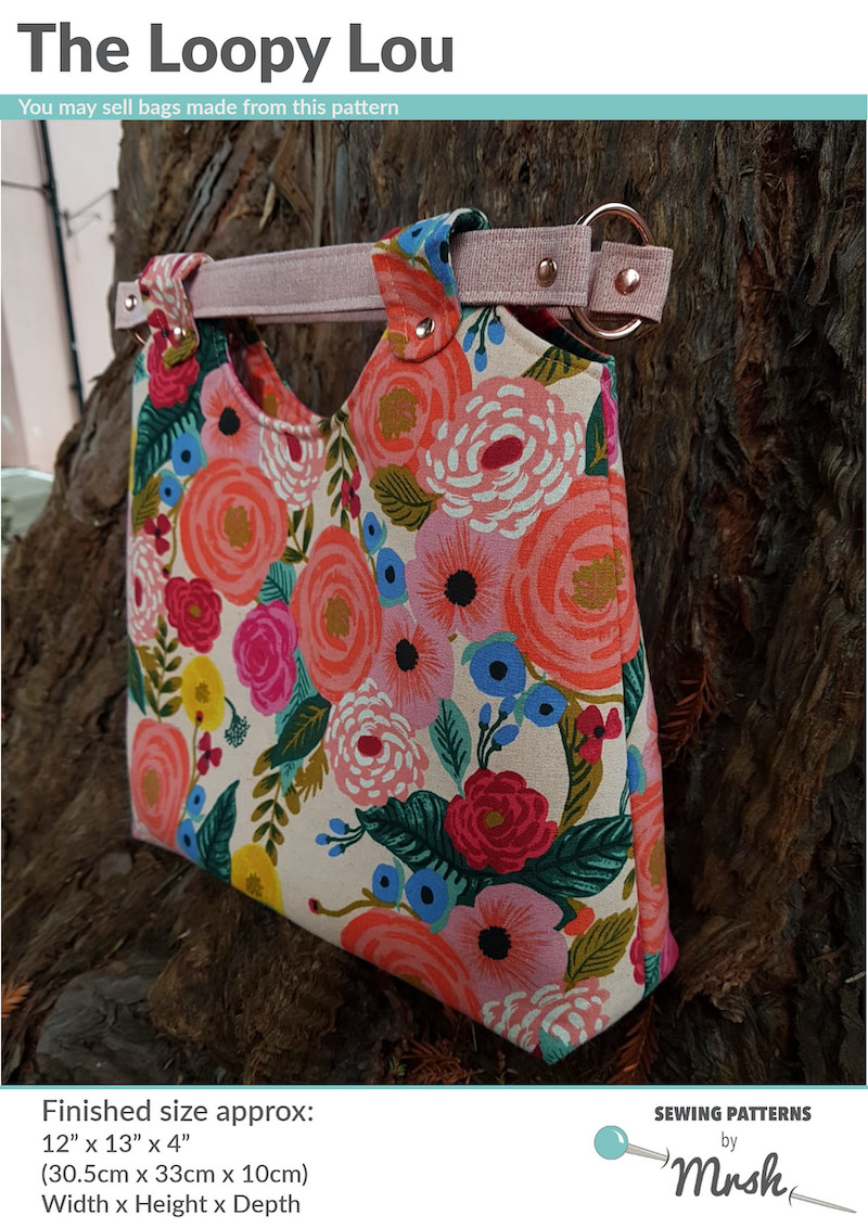 The Loopy Lou Bag Pattern by Mrs H