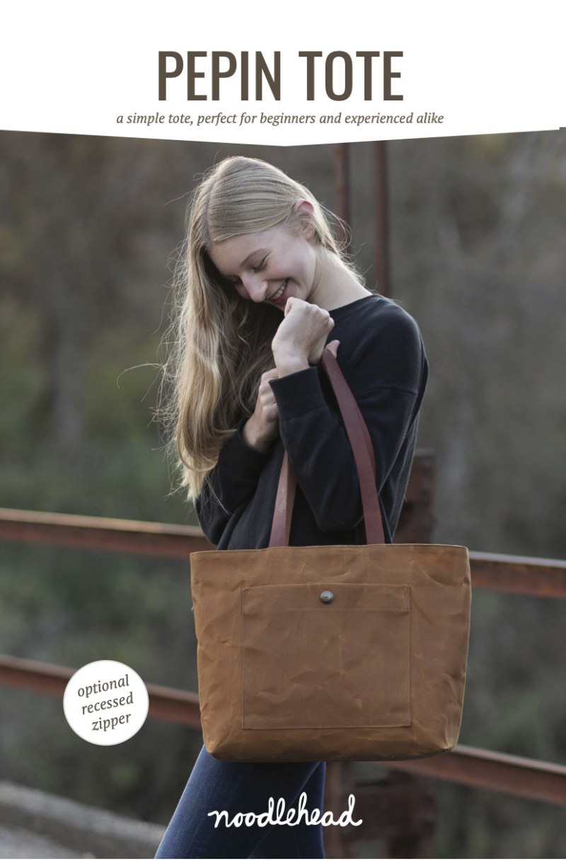 Pepin Tote Pattern by Noodlehead