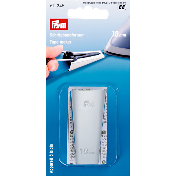 Prym Tape Maker For Folding Bias Binding 18mm