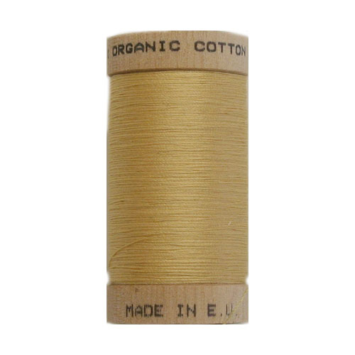 Scanfil Organic Thread 100 Metre Spool - Mustard