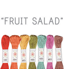 Fruit Salad - Sublime Floss Selection Pack - 7pcs
