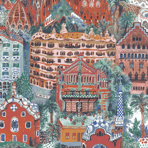 Barcelona Landmarks from Barcelona by Katarina Roccella for AGF (Avail Nov)