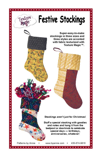 Festive Stockings Pattern From ByAnnie (PBA128)
