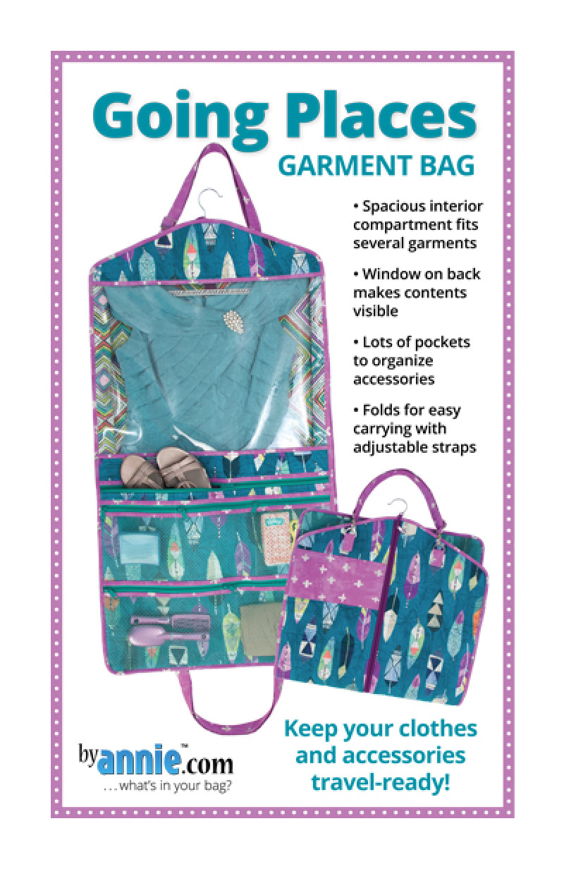 Going Places Garment Bag Pattern ByAnnie