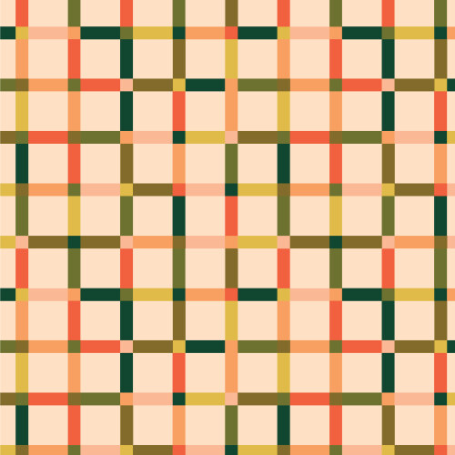 Poppy Plaid Ivory From Poppy Fields By MK Surface For Cloud9 Fabrics