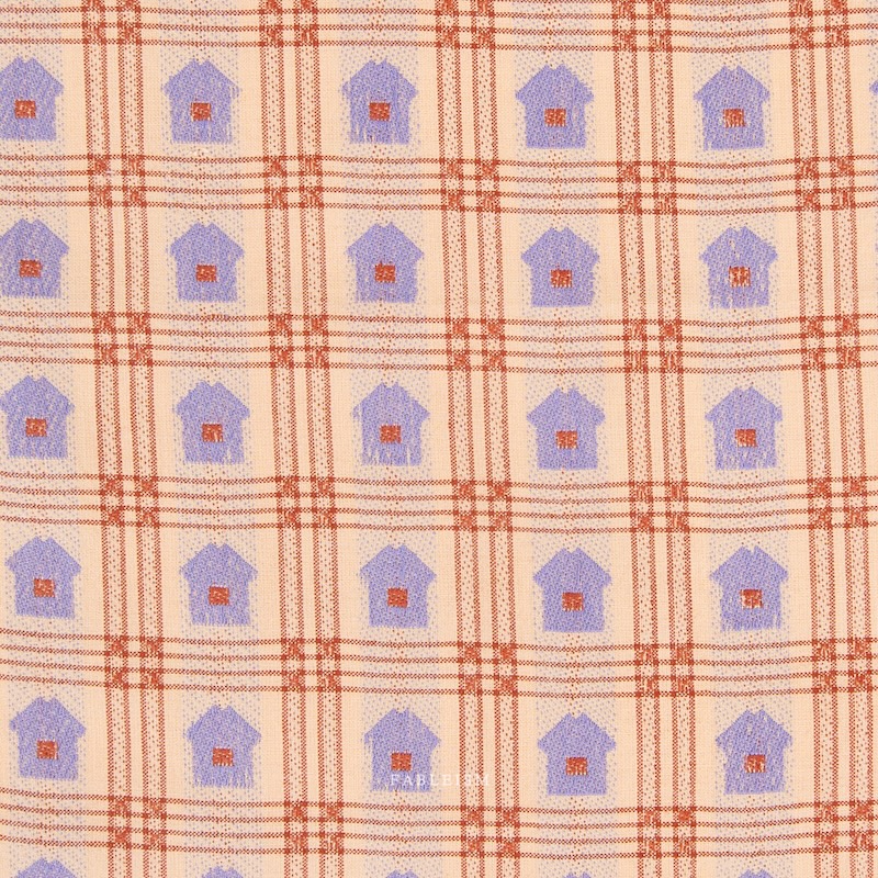 Little House Jacquard In Porcini From Shadow Hill By Fableism