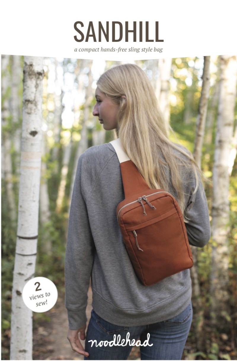 Sandhill Sling Bag Pattern by Noodlehead